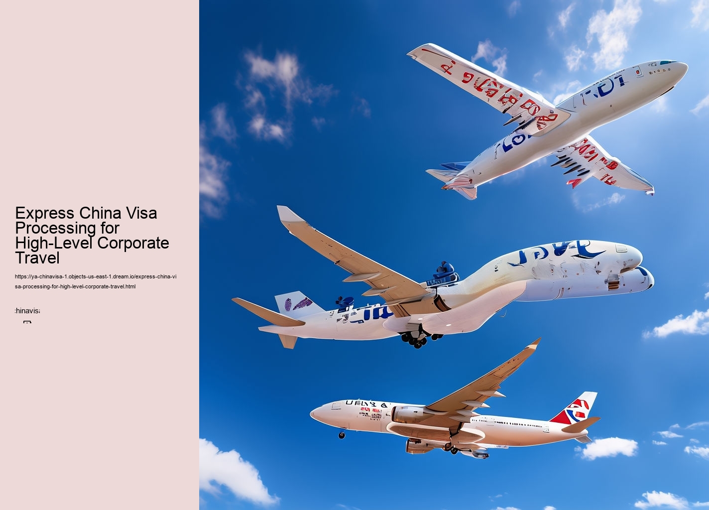 Express China Visa Processing for High-Level Corporate Travel